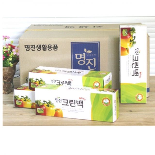 BOX 명진 크린백 (25x35cm) 300매 12개입 위생백