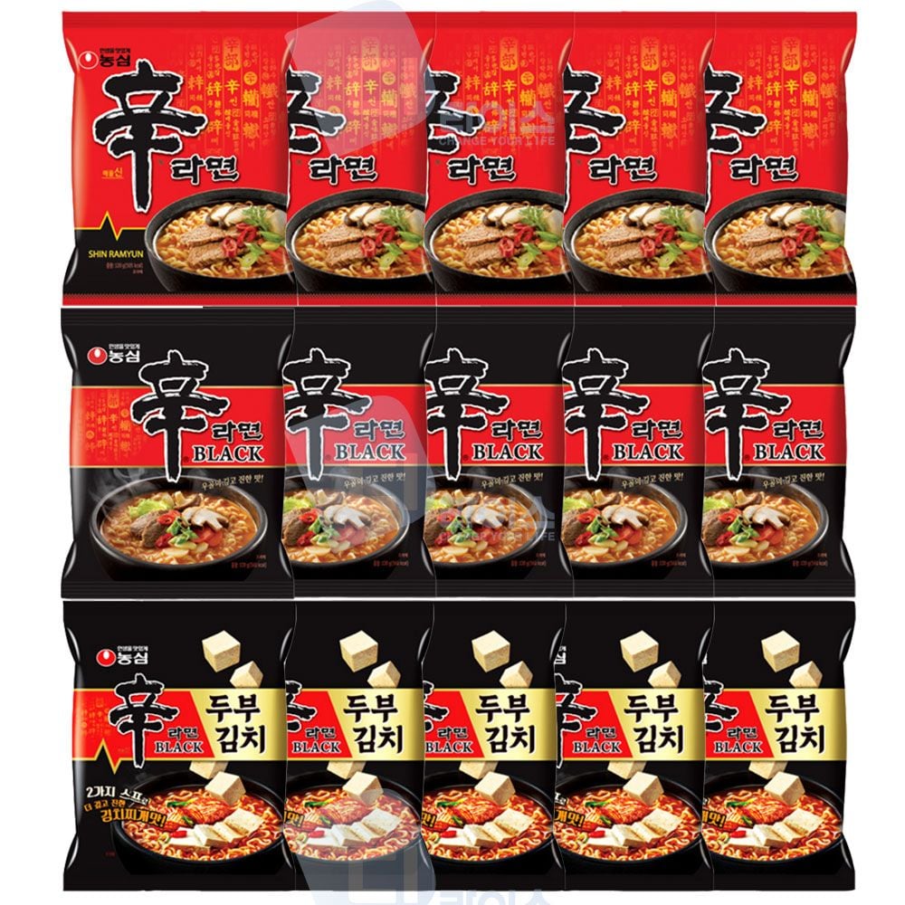 농심 신라면 신라면블랙 두부김치 3종세트 15봉 봉지 // 김치찌개 매운라면 김치 봉지라면 국물라면 o0f - 도매셀러 농심 신라면 신라면블랙 두부김치 3종세트 15봉 봉지 // 김치찌개 매운라면 김치 봉지라면 국물라면 O0F - 도매셀러