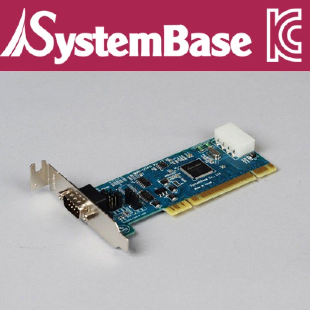 SystemBase시스템베이스 1포트 RSJS232 PCI 시리얼 카