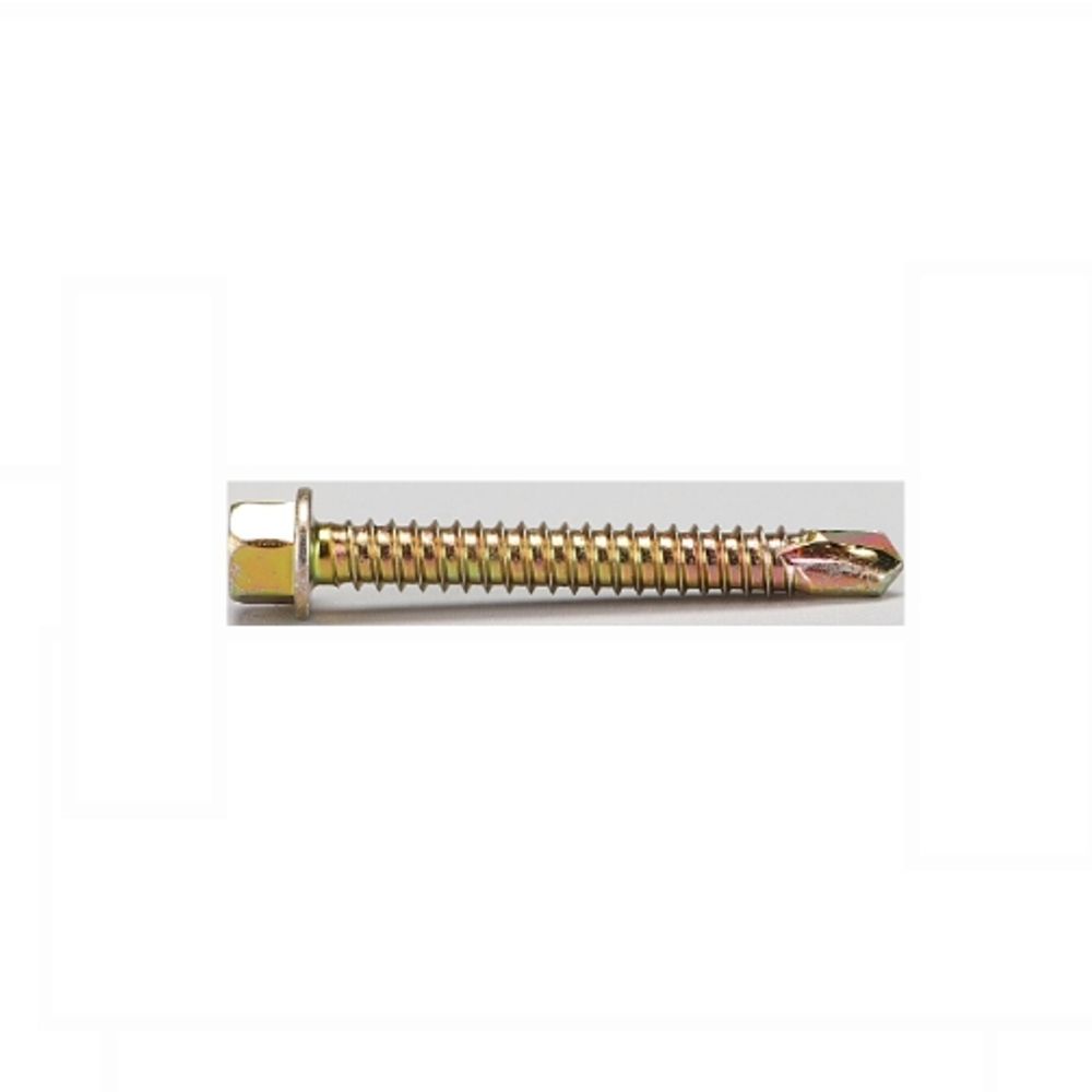 육각와셔붙이 직결피스 6.3mmx110 유색 일반 HW 100EA