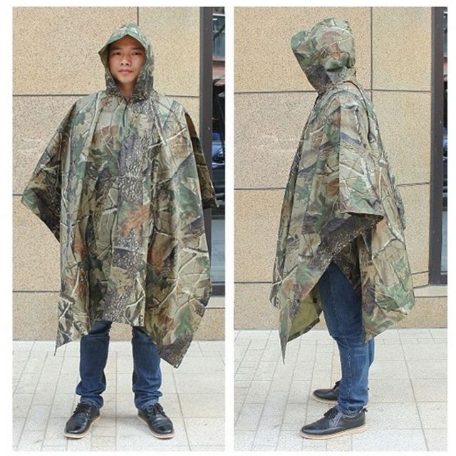 다용도/다기능 밀리터리우비 CAMO 판초우의 카모 105