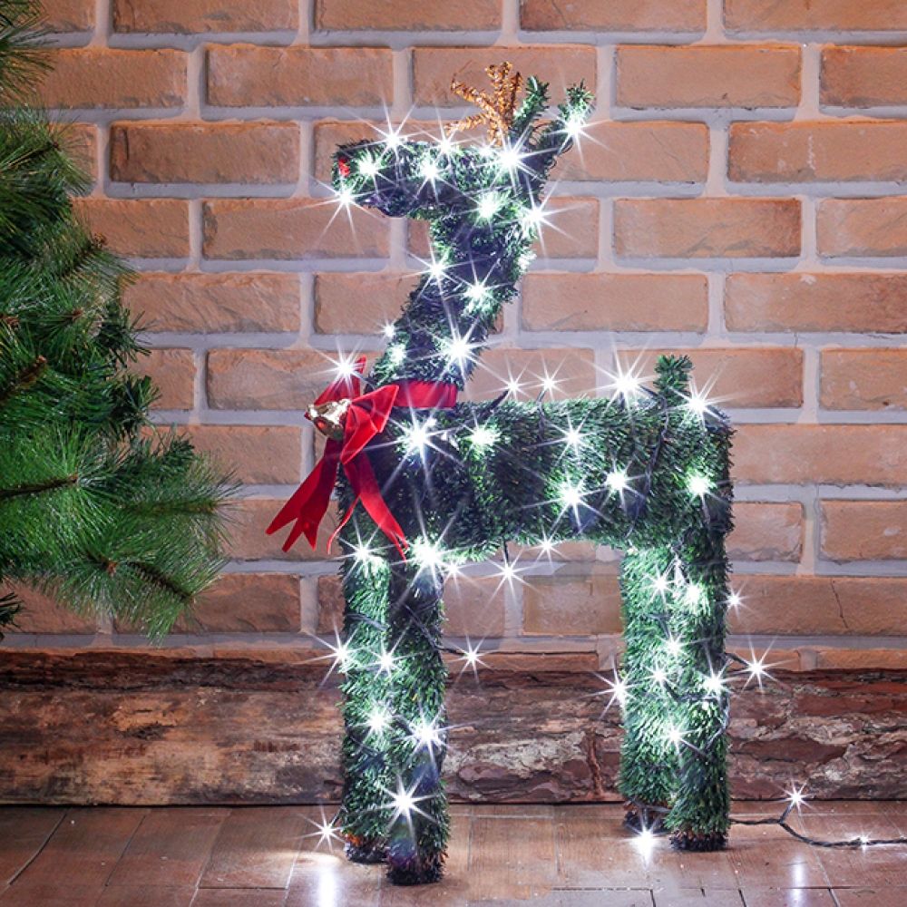 데코용품 LED 크리스마스장식용 루돌프 사슴트리장식
