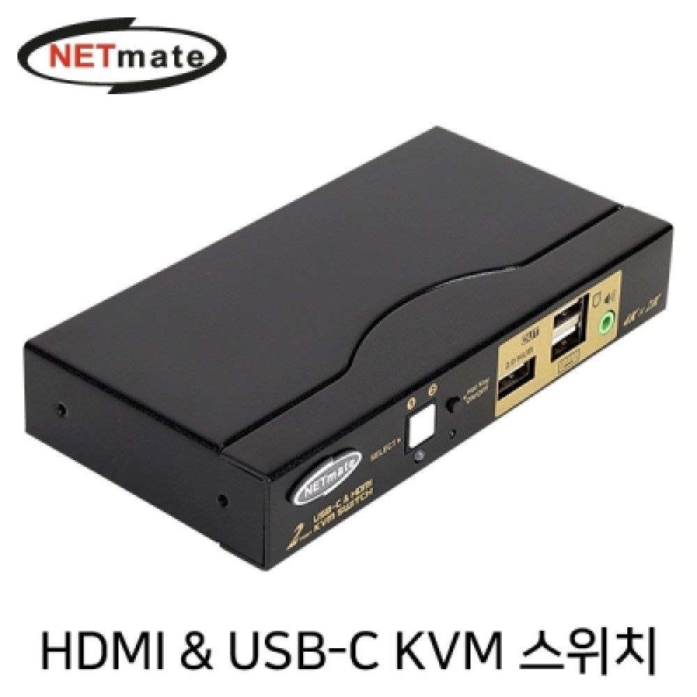 넷메이트 NMJSCKD01 4K 60Hz HDMI 2.0 KVM 21 스위치U