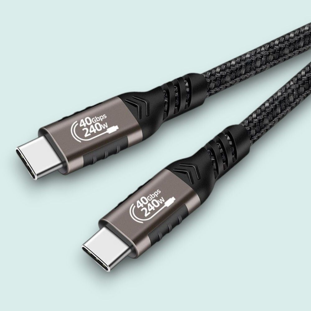 게더릭 USB4.0 썬더볼트 지원 고속충전케이블 (1.5M)