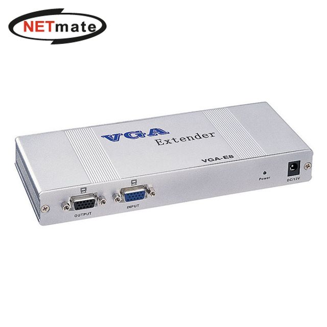 강원전자 넷메이트 VGA-E8 1 9 VGA 리피터 300m