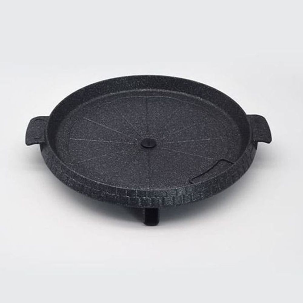 하나로 고기불판 삼겹살 로스 불판 구이팬 원형 32cm