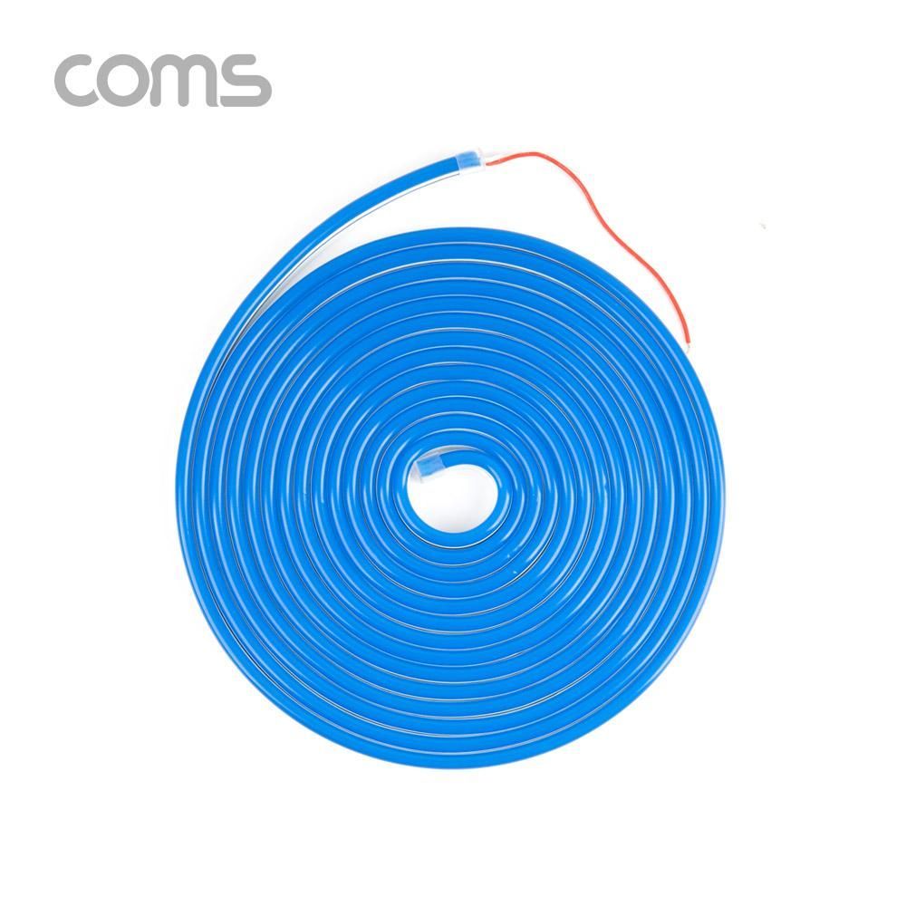 Coms LED 슬림형(줄띠형) DC전원 5M Blue