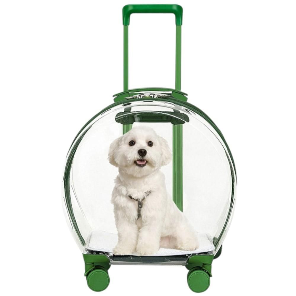 360도 회전 무소음 바퀴 강아지 고양이 캐리어 이동