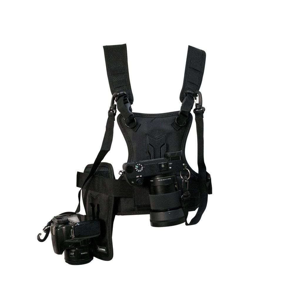 2 in 1 카메라 촬영 조끼 스트랩 하네스 야외 사진