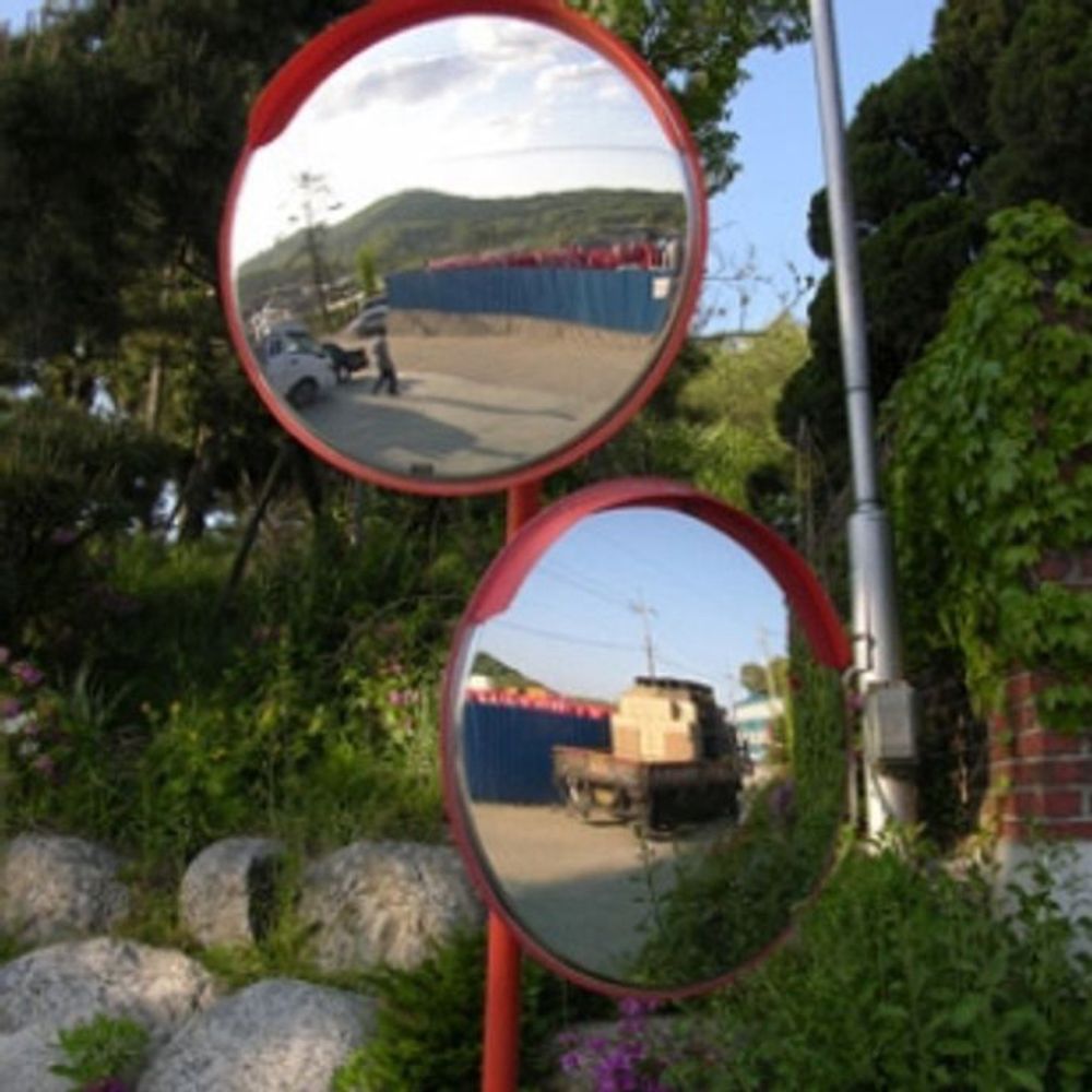 도로 반사경 800 볼록 거울 스텐 코너 삼거리 확인