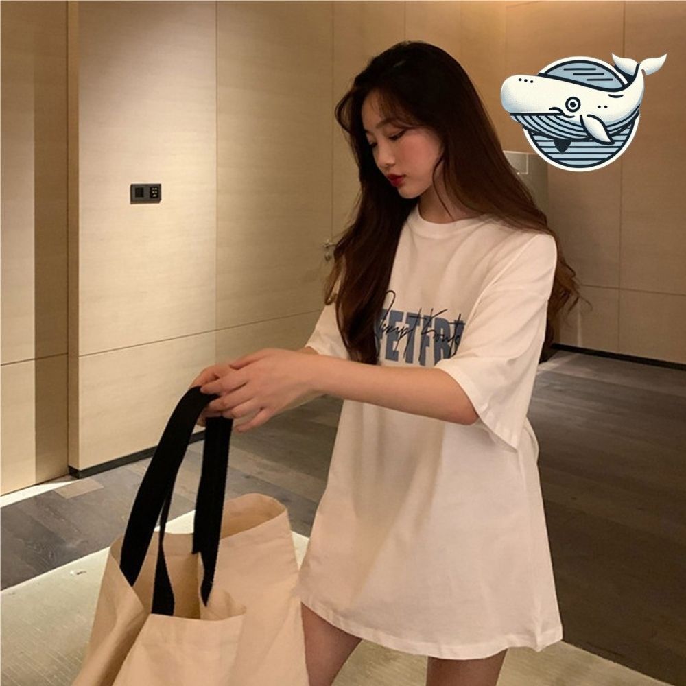 여름 시원한 반팔 티셔츠 여성 라운드넥 캐주얼