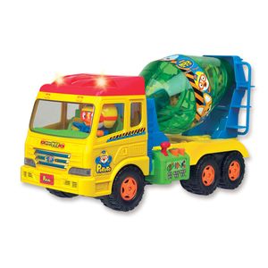 아이티알,NE 뽀로로 멜로디 전동 레미콘 트럭 유아 자동차 장난감