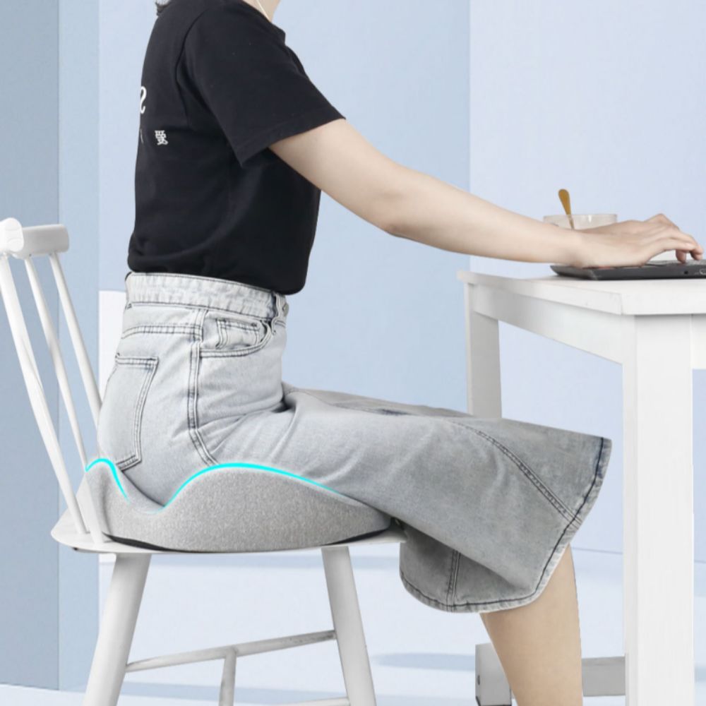 힙 척추 허리 다리케어 4D 고반발 방석 메모리폼방석