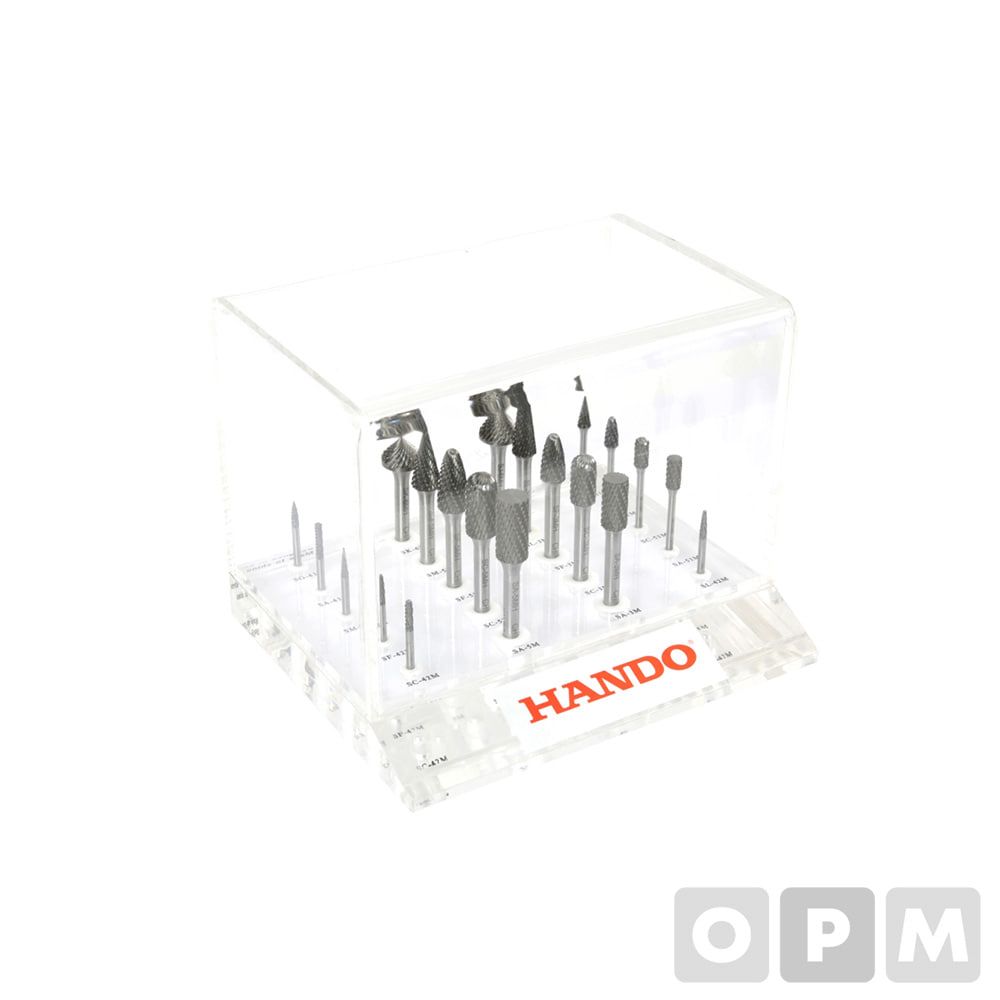 HANDO 초경로타리바 세트(20PCS) RB-SET-20H 1ea