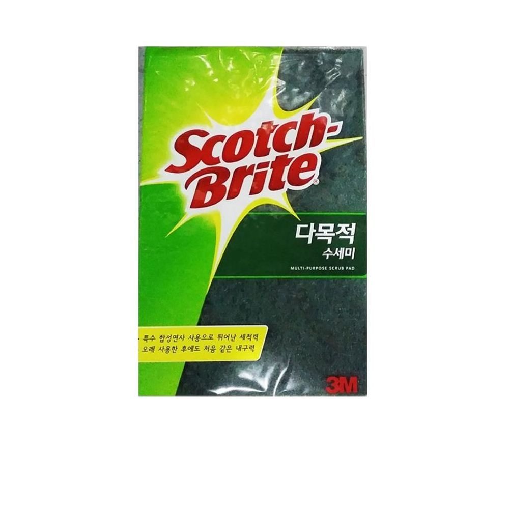 수세미 3M 청색 스카치 5매 x5개 -식자재 주방 용품
