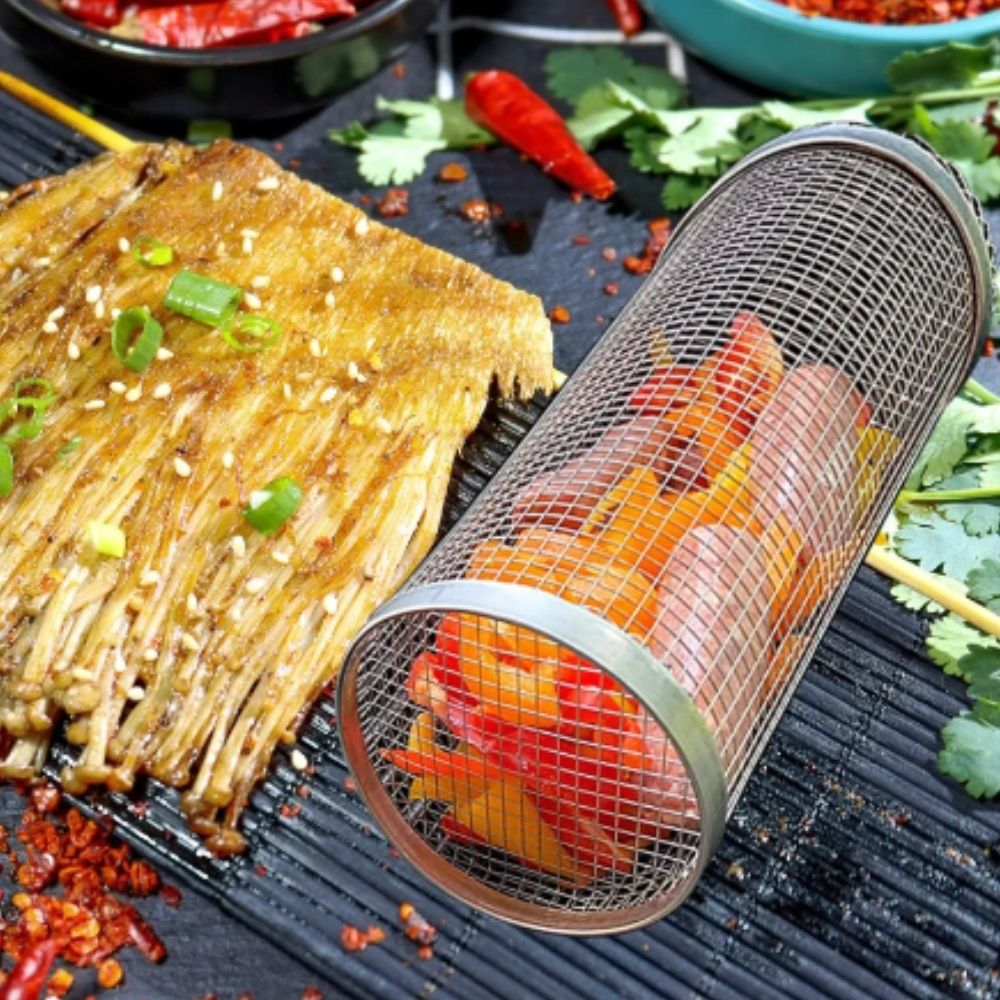 원형바구니 S딜 BBQ 20x10cm 10