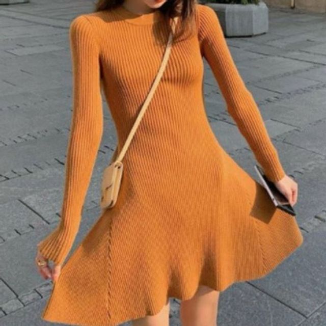 4색 하객 여자 롱 연베이지 빅사이즈 여성 니
