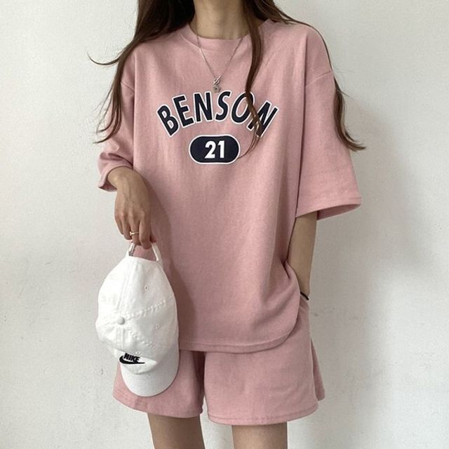 여성 오버핏 3컬러 기본 데일리 데이 패션 여름 셋업
