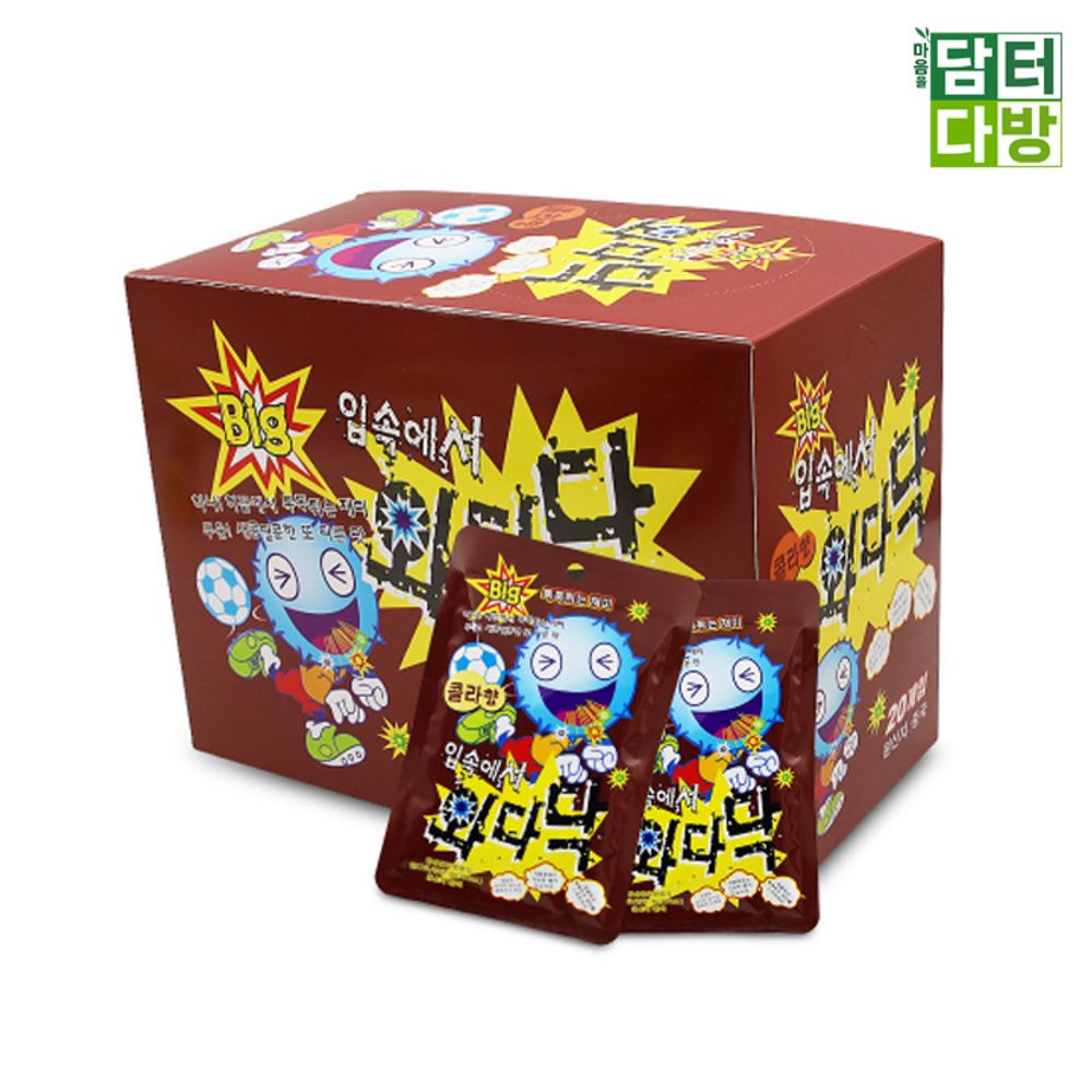 빅 입속에서 와다닥 콜라향 9g(20개입)