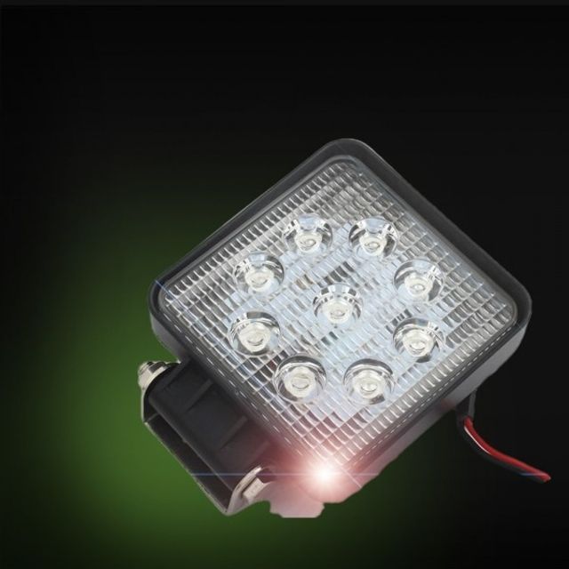 IP67방수 12V24V 전용 GREEN 그린 27W 써치라이트