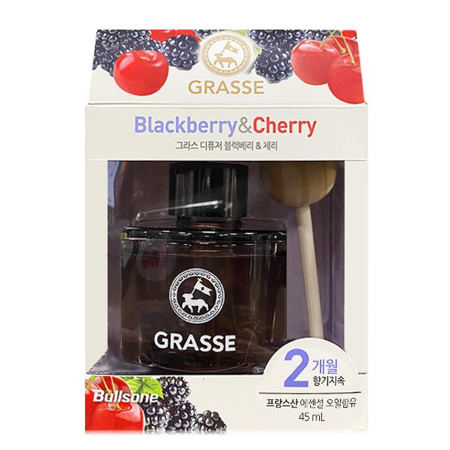 그라스 디퓨저 45ml 블렉베리 체리