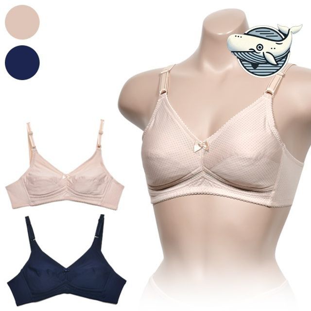 편안한 부드러운 쿨론 브라 노와이어 여름용
