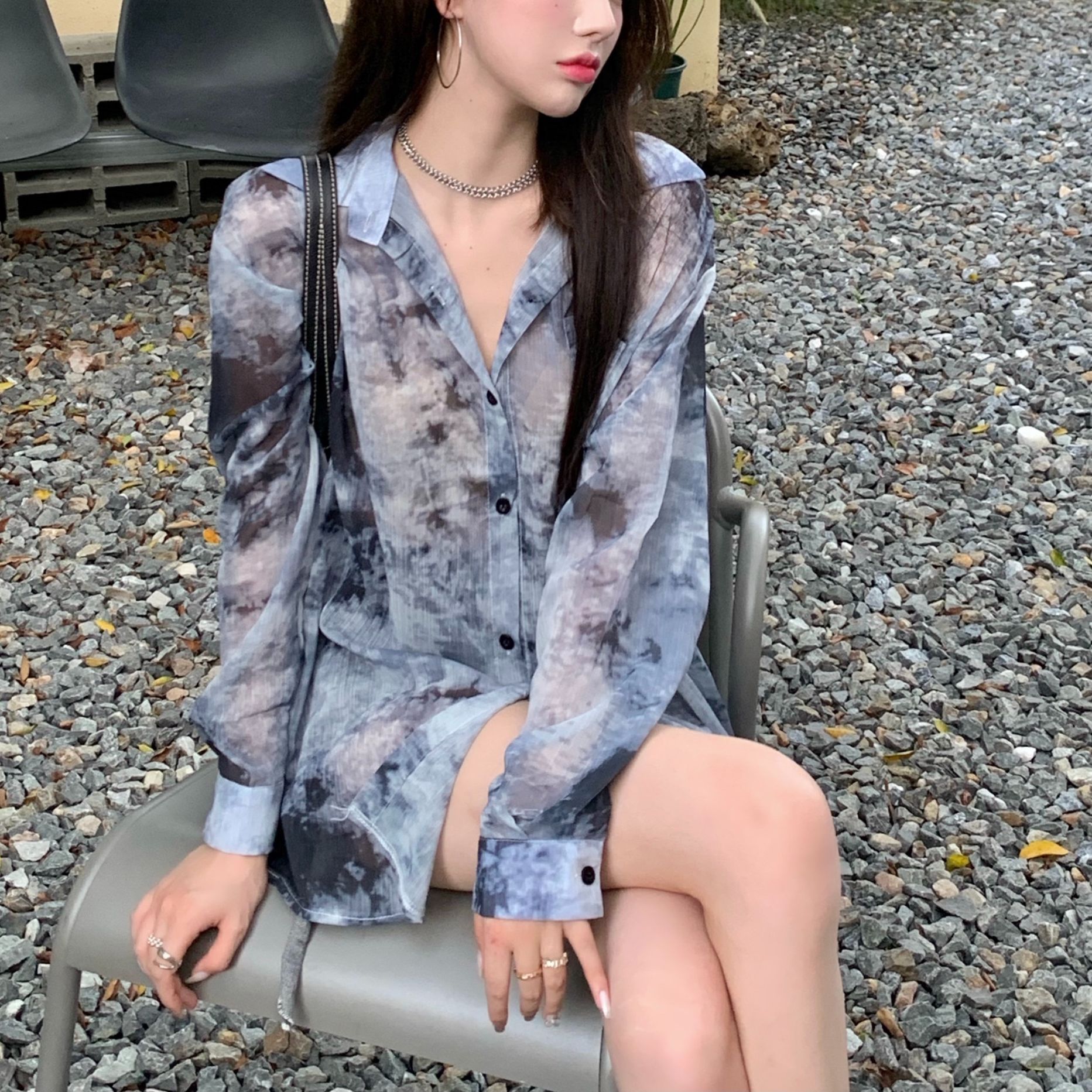 여름 남방셔츠 데일리셔츠 블라우스코디 아우터
