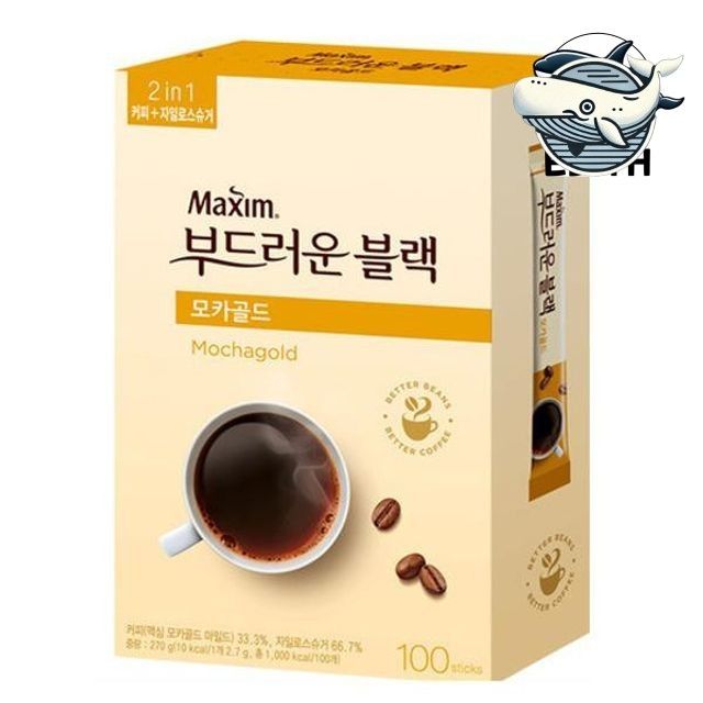 부드러운 블랙믹스 커피믹스 향긋한 모카골드