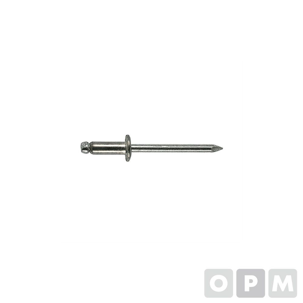 리벳트못(SUS304/둥근머리) 3.2x11mm(200EA) 50봉