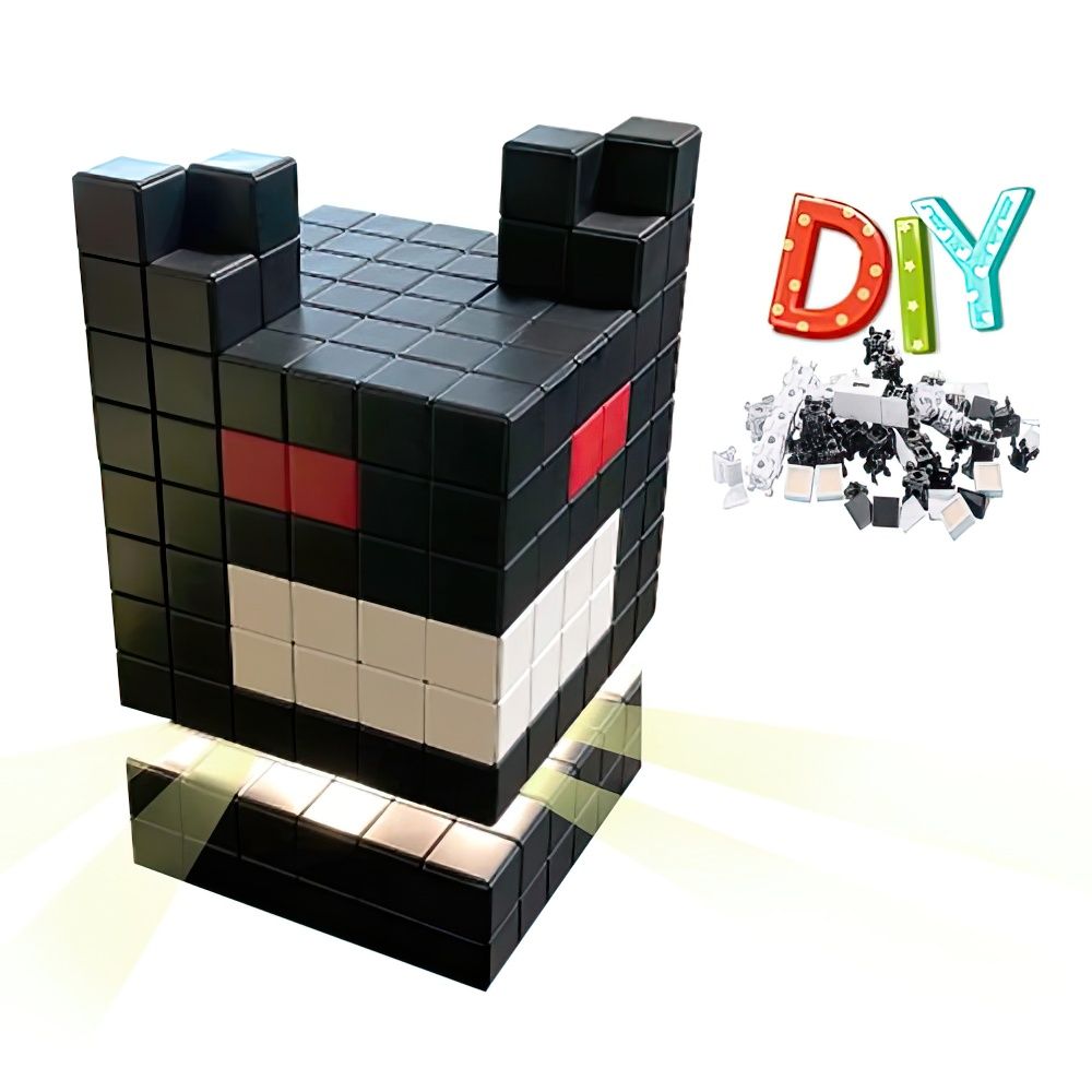 내맘대로 조립 DIY 블럭 LED 스탠드 조명 베트맨 실내