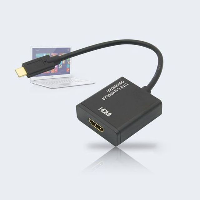 USB 3.1 컨버터 HDMI 2.0 컨버터 젠더 변환 케이블