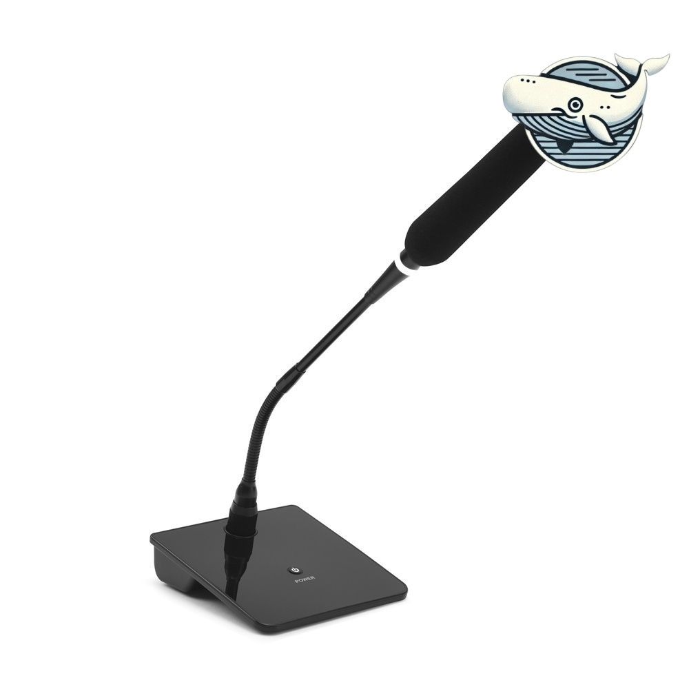 다기능 구즈넥 마이크 저소음 동시 녹음 고음질