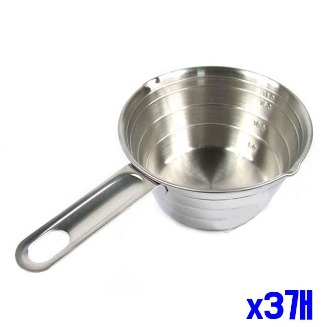 계량컵 스테인레스 x3개 계량기구