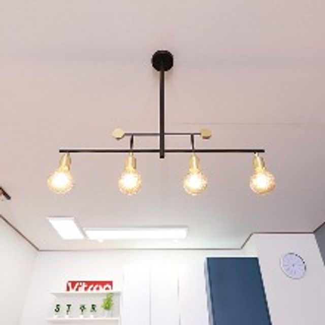 식탁 팬던트 조명 라인조명 DL18898-4 비츠온