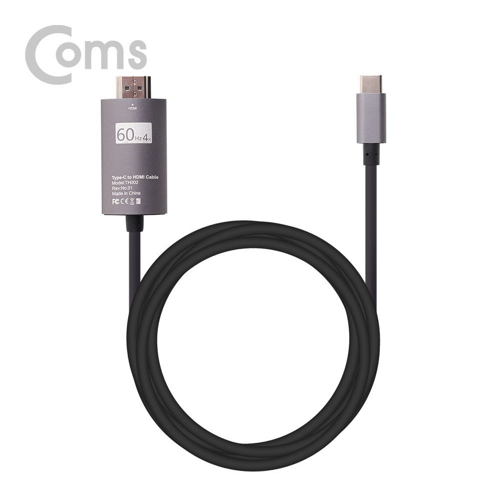 Coms USB 3.1 컨버터 케이블 3M Type-C to HDMI 2.0