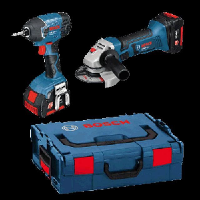 BOSCH 충전콤보세트 GDR-GWS18V-LI 18V(L4.0Ah)