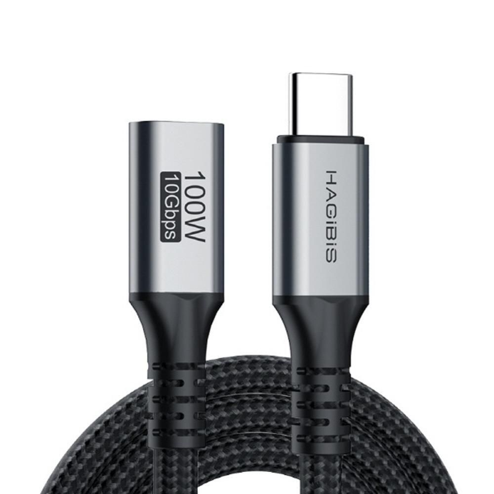 하기비스 100W CtoC케이블 Gen2 고속 연장케이블