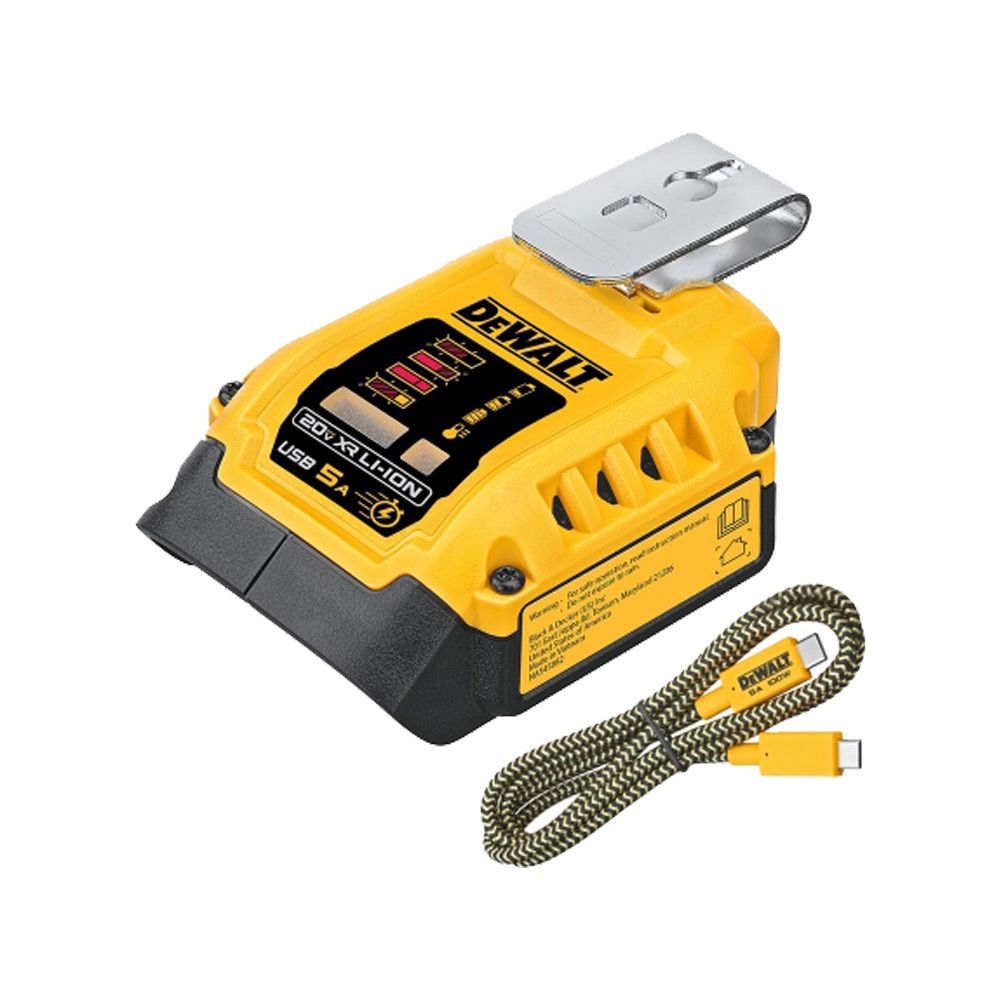 디월트 DCB094K USB 충전어댑터 배터리충전기 20V