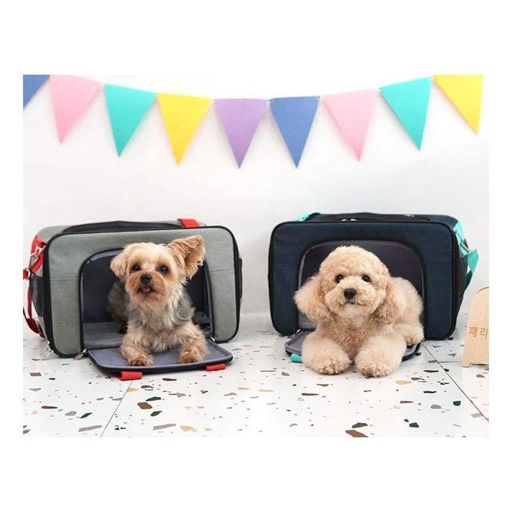 강아지 애견 외출 여행 크로스 숄더 이동가방 이동장