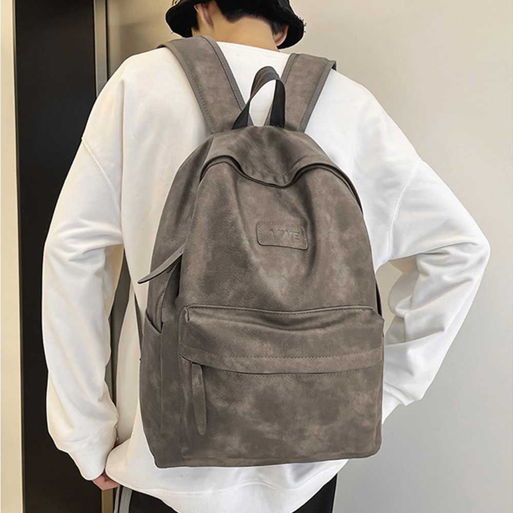 남녀 공용 남성 공항 패션 해외 여행 백팩 배낭 코디
