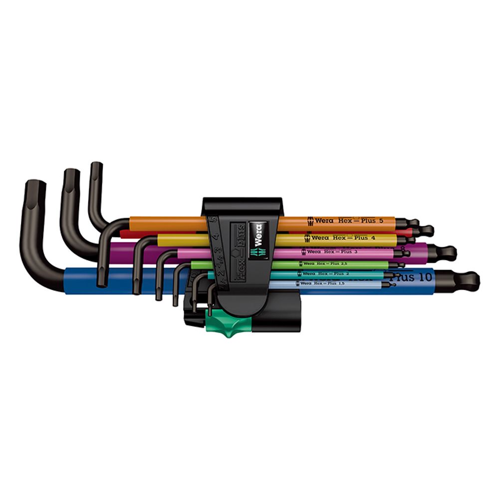 WERA 멀티컬러육각렌치세트(950/9)_05073593001 9PC