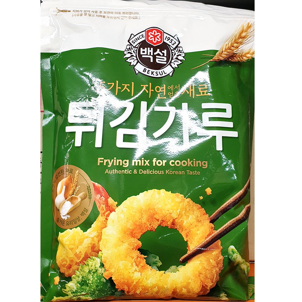 업소용 식당 식자재 재료 백설 튀김가루 1kg X10