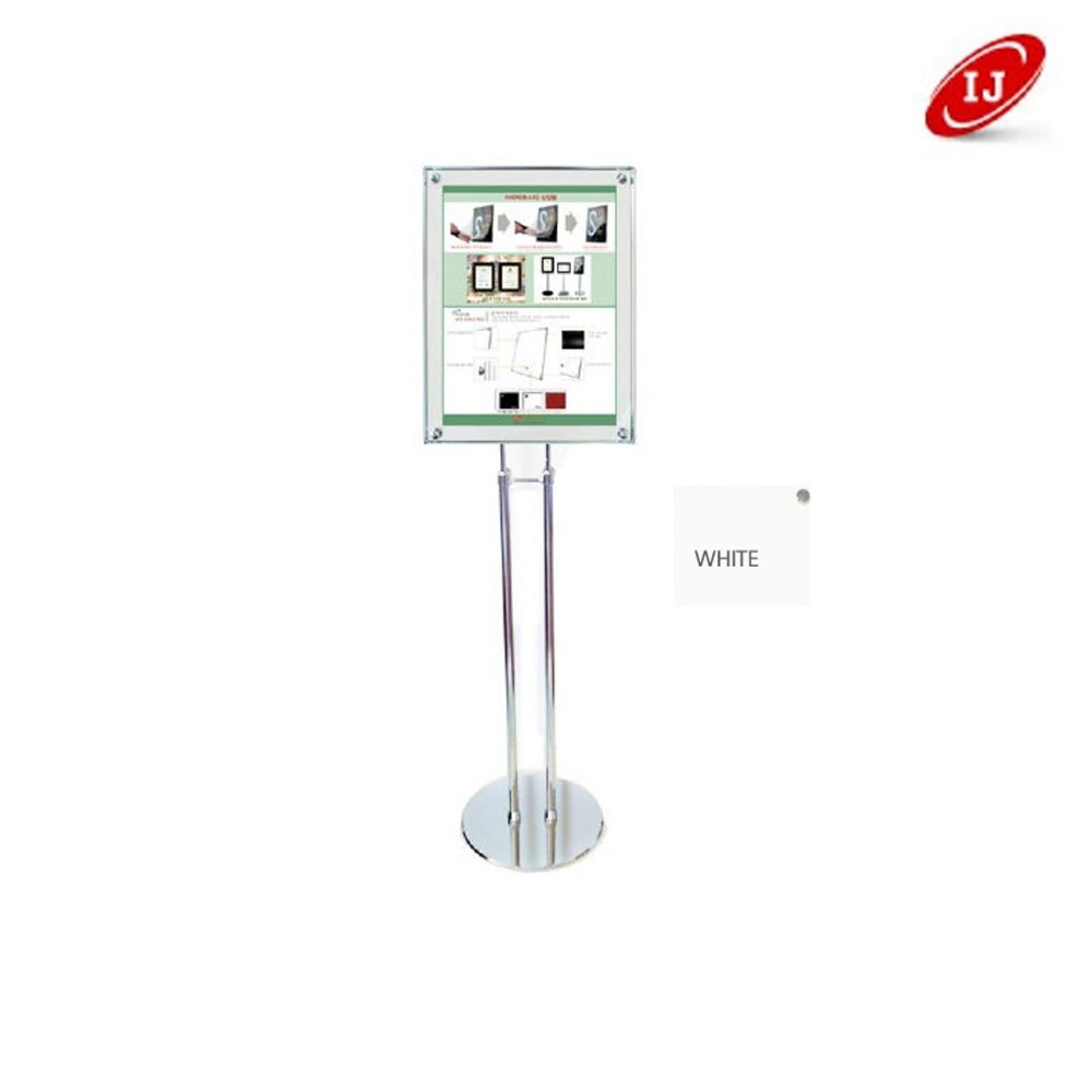 포스터 자석액자 스탠드 APS-1250CP B4 가로세로 흰색