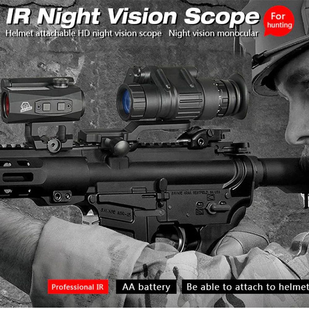 Mswh 2x28 디지털 단안 적외선 야간 투시경 고글 야간 투시 | 민승우현 스토어