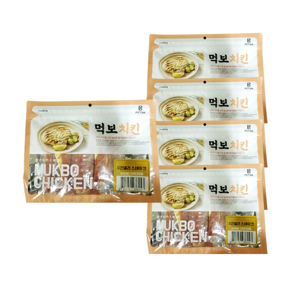 강아지 300g 치킨 데일리 델리 5P 추천 육포 고기 간