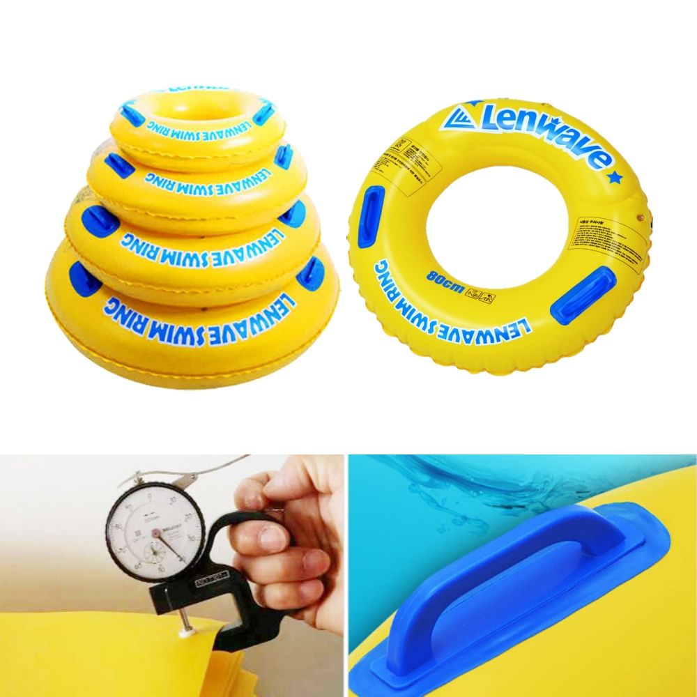 런웨이브 물놀이 원형튜브 120cm 대형 두꺼운 tube