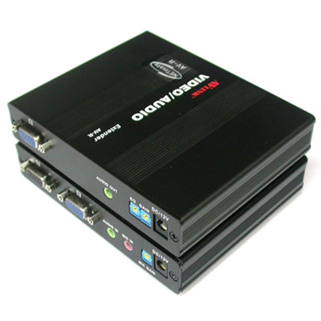 강원전자 넷메이트 VGA+AUDIO 1-2 리피터(로컬+리모