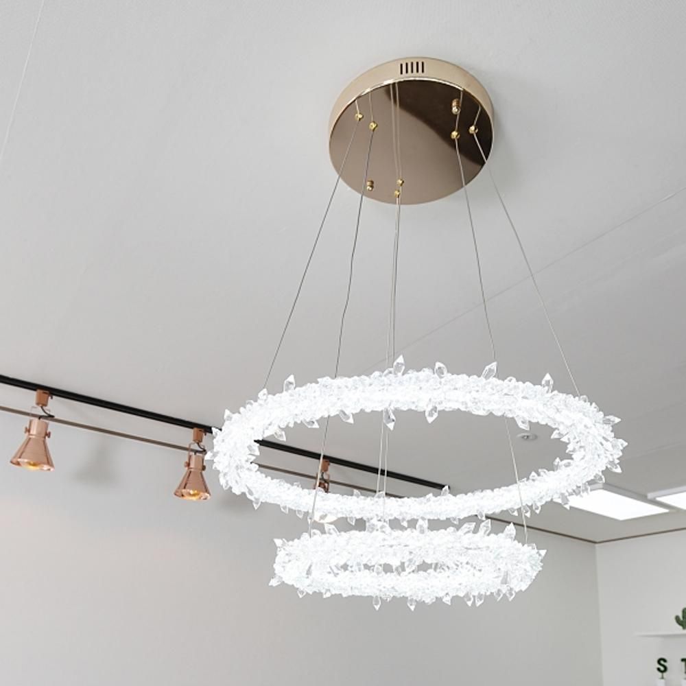 팬던트 LED 스완 50W 크리스탈 주광 6K 공구용품 2352