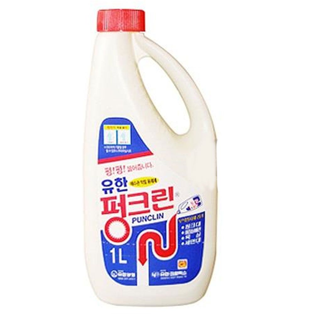 배수관세척 펑크린 1L 한박스 x12개 유한 배수구청소