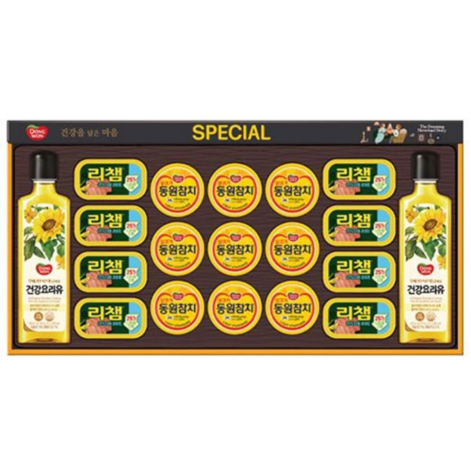 동원 스페셜102호 선물세트(1세트) 참치 리챔 식용유